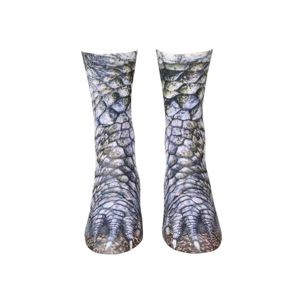 Children's Animal Socks Digital Printing Simulation Socks Fun And Funny