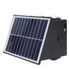 Solar Led Wall Light Solar Fence Sconce IP65 Water Proof for Patio Porch Garden Backyard Fence Decor 6 LEDs Warm Light
