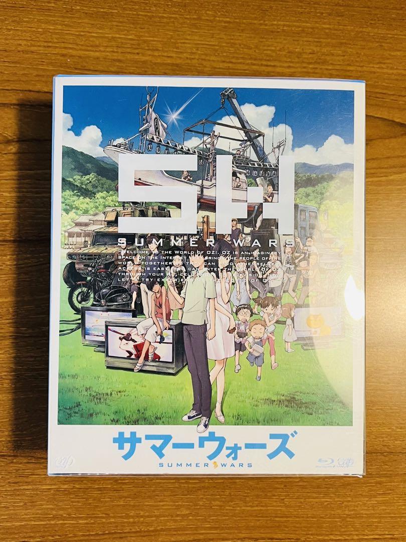

[USED] Summer Wars Blu-ray box limited edition with art book and Hanafuda cards
