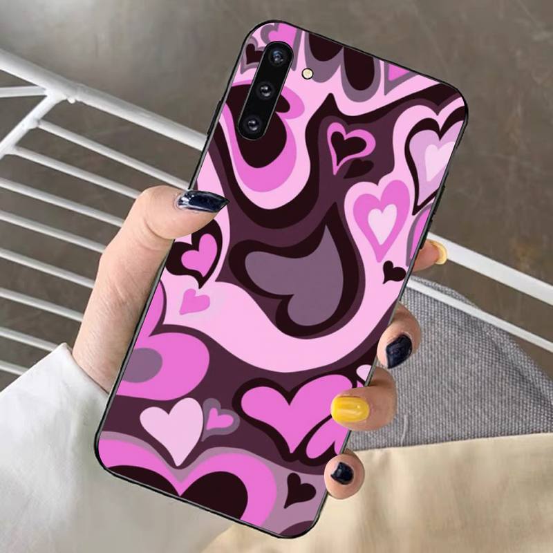 Love Heart Phone Case for Samsung Note 5 7 8 9 10 20 Pro Plus Lite Ultra A21 12 72