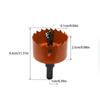 50-65mm Wood  Drilling Crown Easy Chip Removal Bimetal Hole Opener Hole Saw Drill Bit  Woodworking