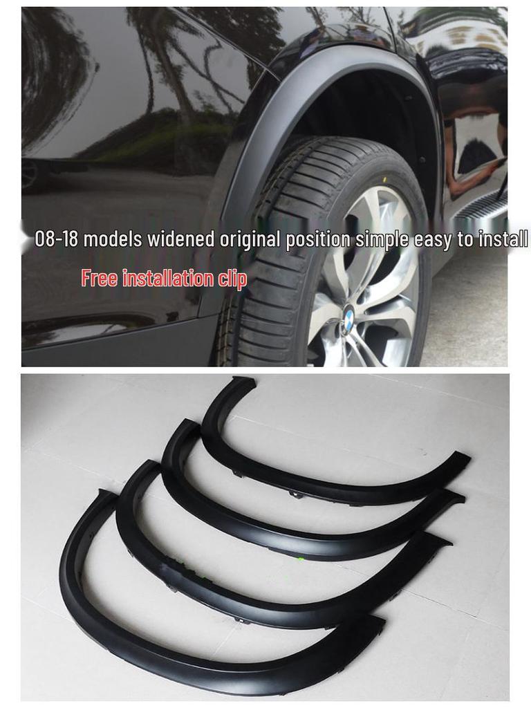 Compatible Fender Flares for BMW X5 E70/F15 (08-17), Wide Body, Modified Design