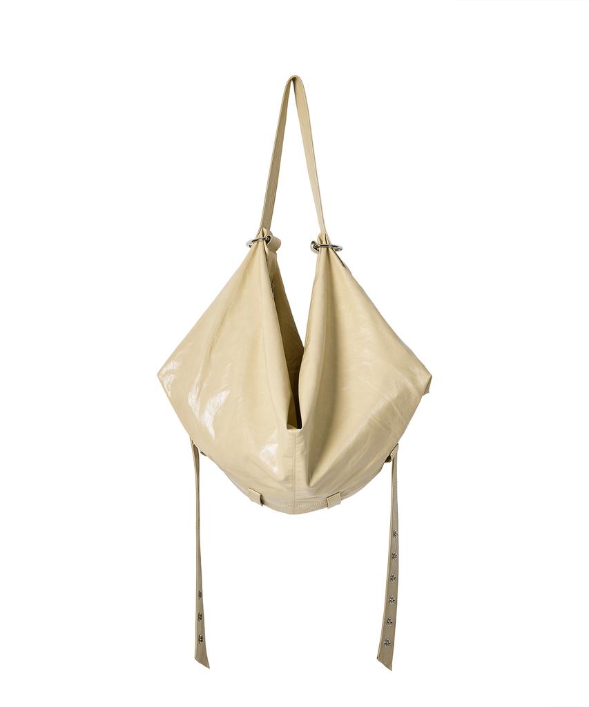 Teensy Hollow Drape Belted Hobo Bag (Butter)
