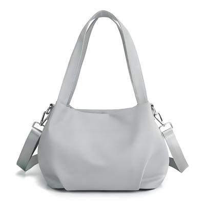 Crossbody-Tote Kleine Schultertasche Atmungsaktiv mit Reißverschluss Stilvolle Tasche [MR&KB] Tasche, Tasche, Handtasche, Wasserabweisend, Tasche, Leicht, Klein, (Hellgrau)