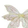 Fairy Wing Costume Dress up Photo Prop Girls Women Angel for Party Carnival 60cmx50cm Argent
