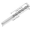 Double Spiral Groove Twist Drill Bit Rolled Process Metal Drill Bit Drill Bit Set  Plastic Drilling