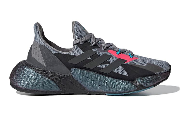 adidas X9000l4 Abrasion Resistant Abrasion Resistant Low Top Running Shoes Gray Black Teenagers FW9296