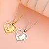 Teamer Cat and Hostess Pendant Necklaces for Women Stainless Steel Choker Fashion Jewelry Cat Lovers Birthday Gifts 2026 New