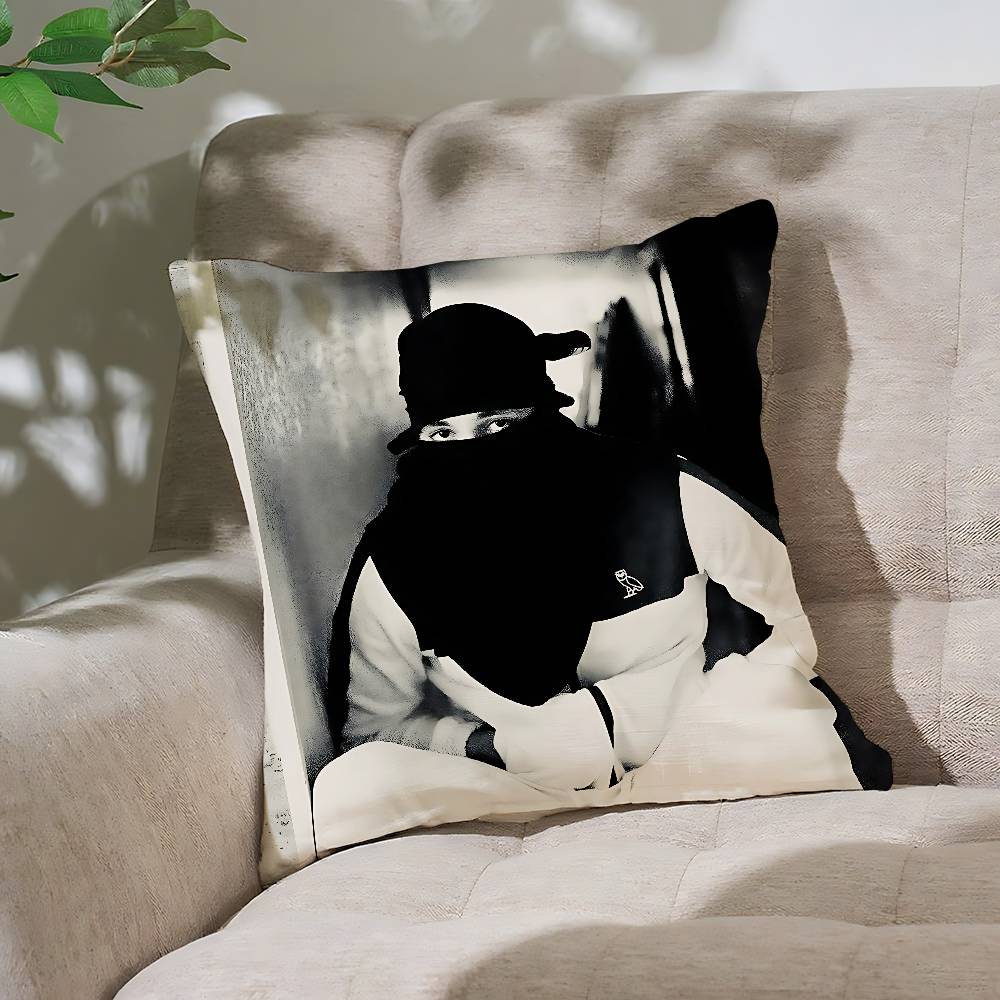 Rapper B-Beny J-Jr Pillow Case Cushion Cover Soft Cute Throw Pillow Case For Car Sofa Pillowcase Polyester With