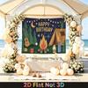Party Backdrop Happy Birthday Birthday Photo Booth Background Front Door Decor