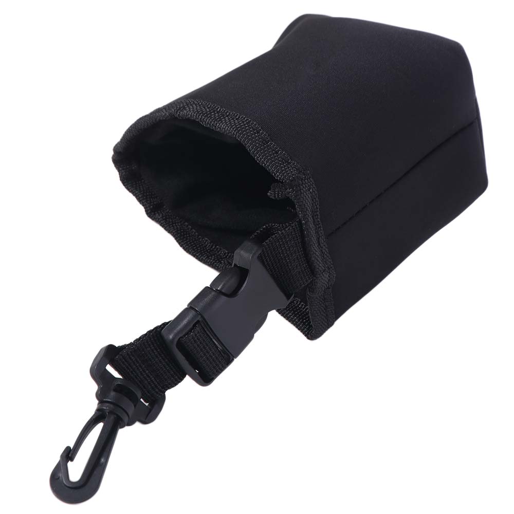With Detachable Clip Golf Ball Scrub Bag Waterproof Golf Club Wash Bag  For Club Grooves