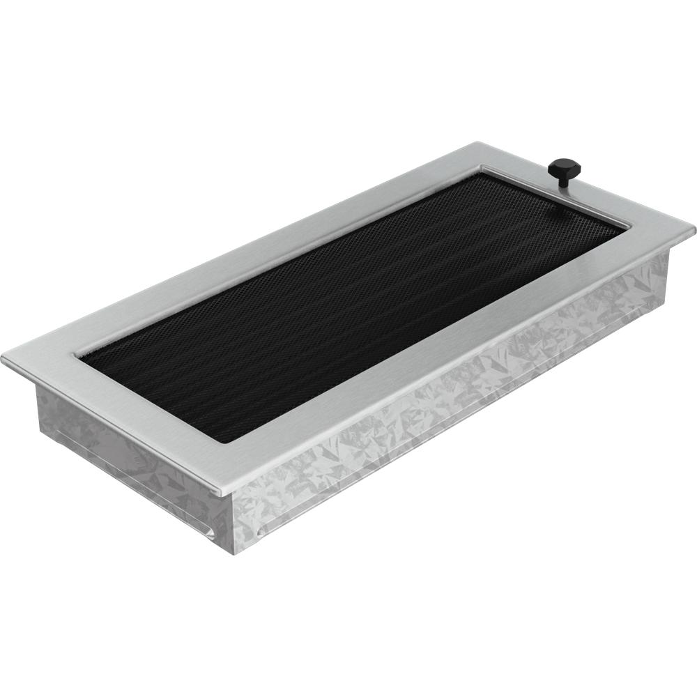 Vent Cover 17x37 Polished with Blinds