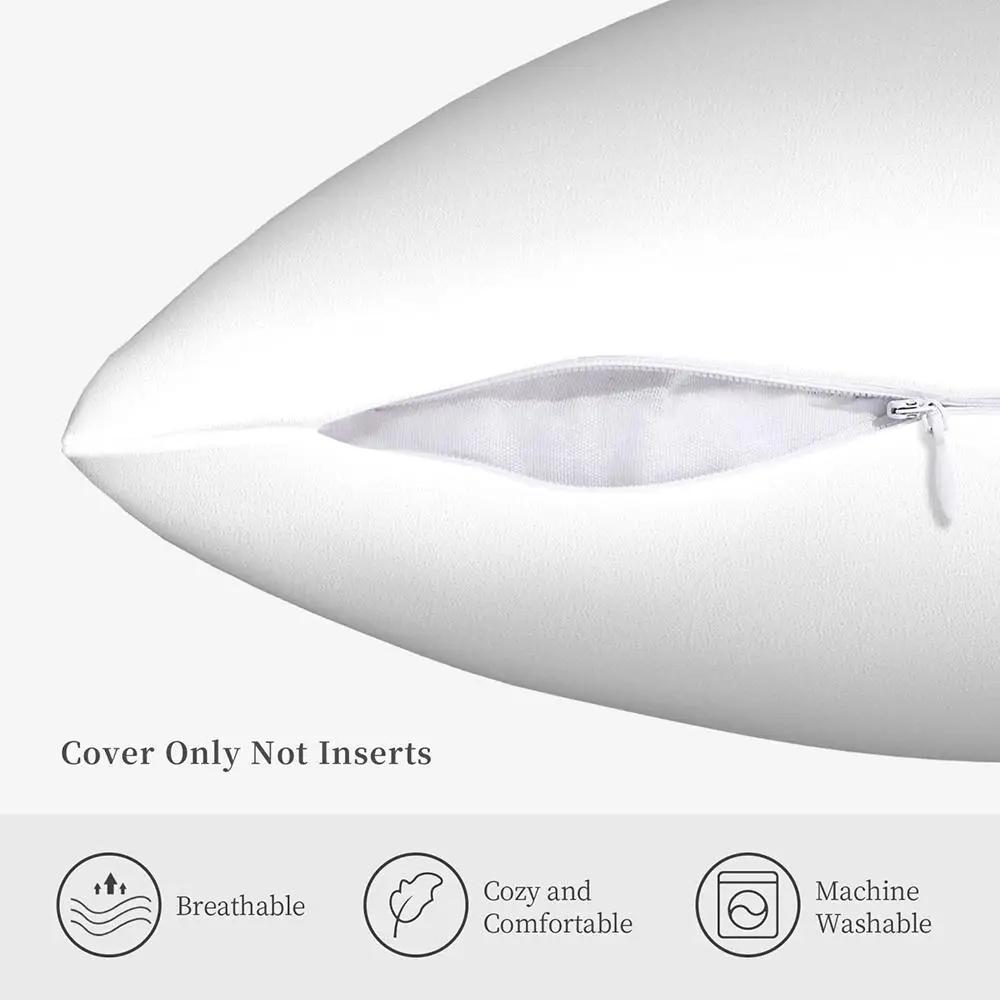 K-Pop Demon Hunters Pillow Case Soft Plush Fabric Double-Sided Printed Cushion Cover Warm Winter Sofa Pillow Case For Home