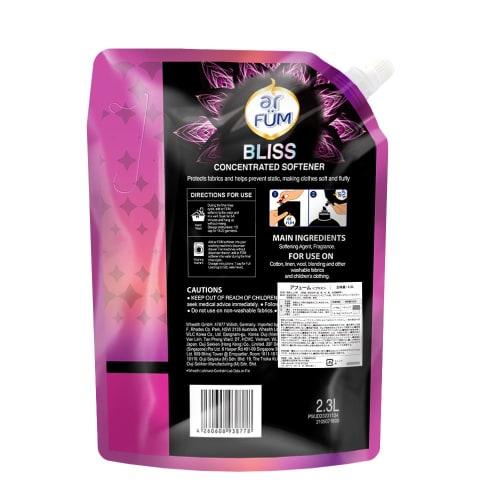 Black Label arFUM Lovely Bliss Liquid Fabric Softener, Lovely Scent, Sweet and Sour Refreshing Aroma of Ripe Red Berries and Raspberries, Premium Scen