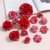 Mixed Rose Artificial Flowers Silk Fake Flowers Heads for Room Home Decor Wedding Decoration DIY Craft Garland Gifts Accessories