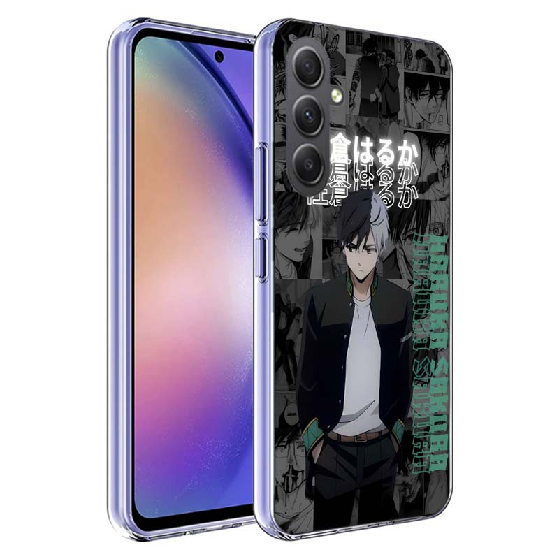 Anime Wind Breaker Sakura Phone Case for Samsung A17 A37 A57 A07 A16 A26 A36 A56 A06 A02S A12 A22 A32 A52S A04S A14 A24 A34 A54