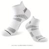 5pairs Men's Athletic Socks, Cotton Breathable Sweat Absorbing Socks, Short Crew Socks For Men