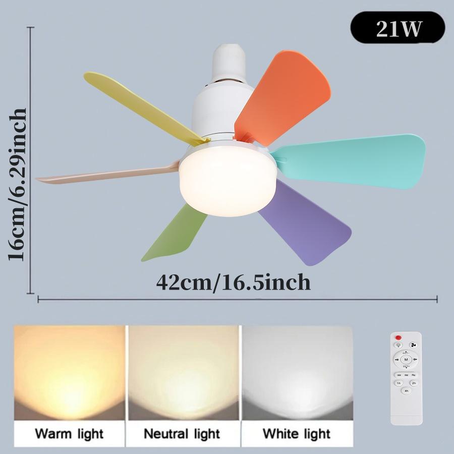 

1 шт. розетка для вентилятора, винтовые потолочные вентиляторы с подсветкой и пультом дистанционного управления, E26/E27, простая установка потолочного вентилятора, замена основания маленького потолочного вентилятора 21-30W&85-265V белый