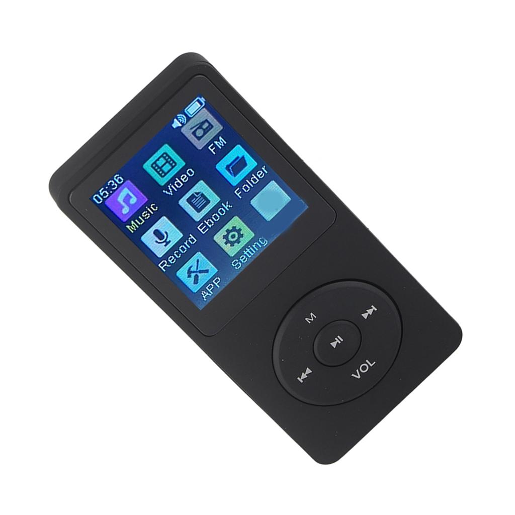 MP4 Player Portable Support Small Memory Card Ultra Thin 1.8 Inch LCD Media Music Player with Accessories for Students