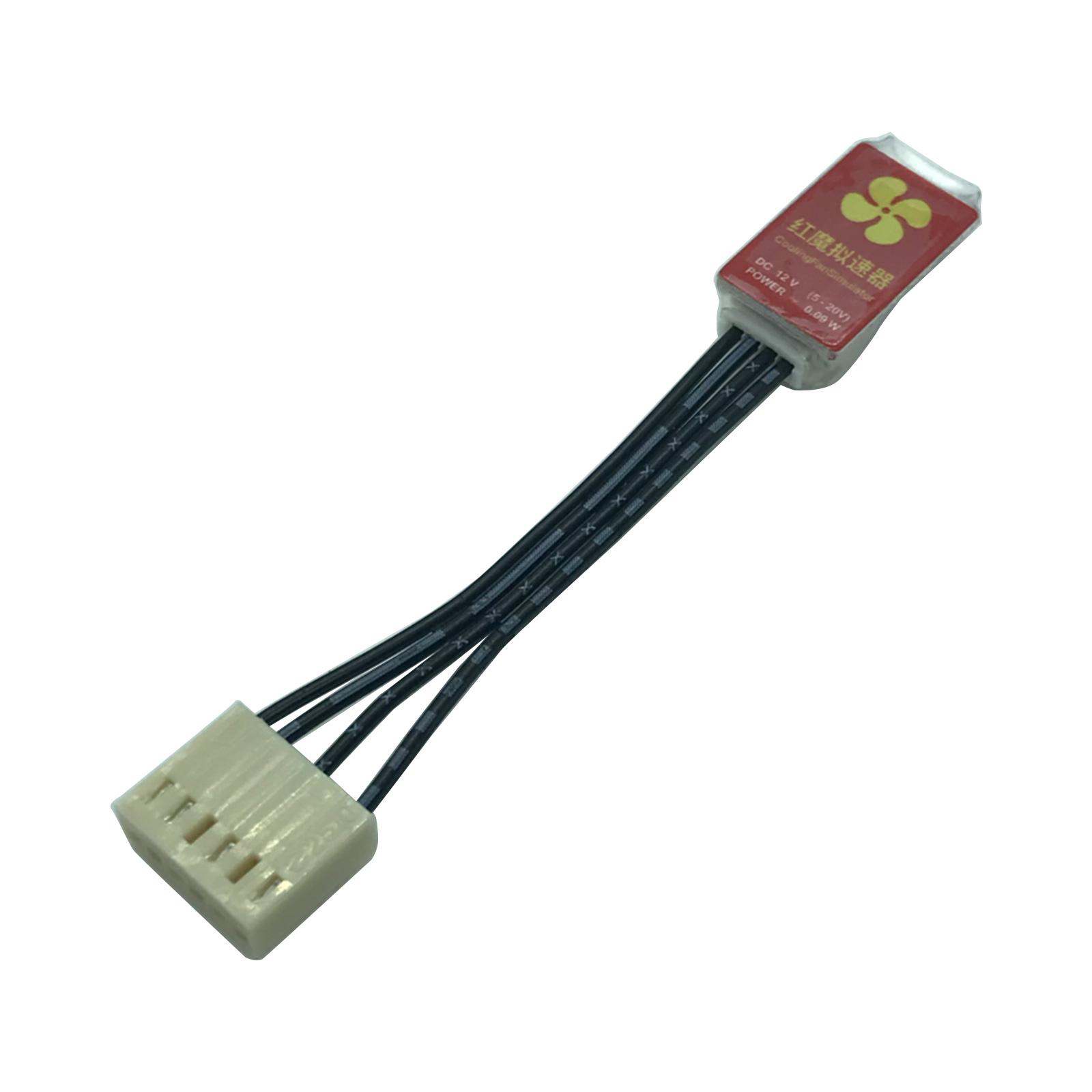 

1 шт. 12 В Симулятор вентилятора Обманка вентилятора Удаление вентилятора для WhatsMiner M21S M31S M30S A921 A920 6 контактов