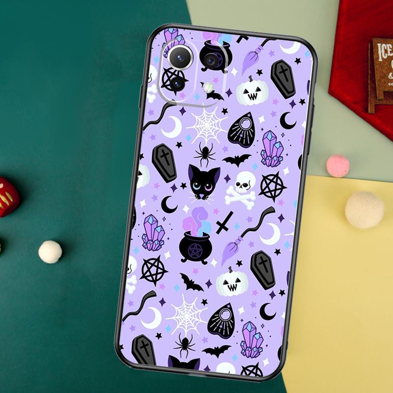 Girly Pastel Witch Goth Case For Xiaomi 13 14 15 Ultra 11T 12T 13T 14T Pro POCO X7 Pro X3 X5 F5 F6 M6 X6 Pro Cover