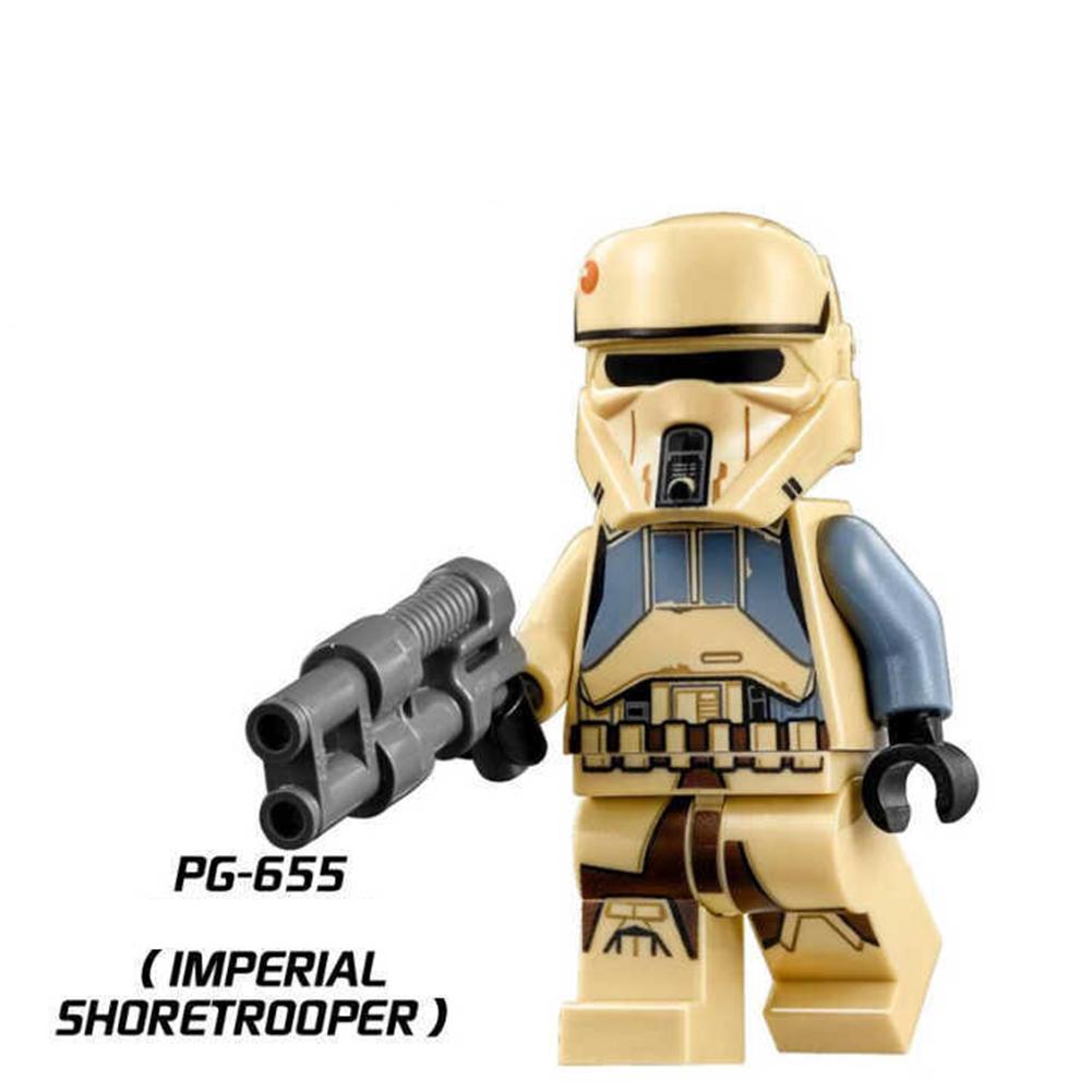 Baustein Minifiguren Spielzeug Star Wars Stormtrooper Darth Maul Kunststoff Zusammengebaute Bausteinpuppe