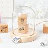 Cute Wooden Rubber Stamps Artistic Style Stationery Stamps  For DIY Card Photo Album Diary Decor