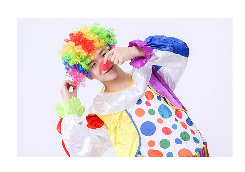 Halloween Adult Clown Costumes for Men & Women - Circus & Festival Performance Outfits