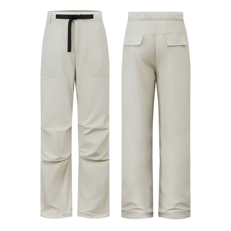 Original Foreign Trade Outdoor Couple's Functional Fleece-Lined Thickened Autumn and Winter Unisex Workwear Casual Cargo Pants