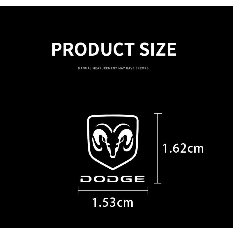 Neuer Autoaufkleber für den Innenraum Aufkleber für die Mittelkonsole Emblem für Dodge Journey Caliber Challenger Charger Ram 1500 Stratus Dart Dakota Durango