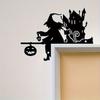 Halloween Metal Wall Decor Iron Witch Art