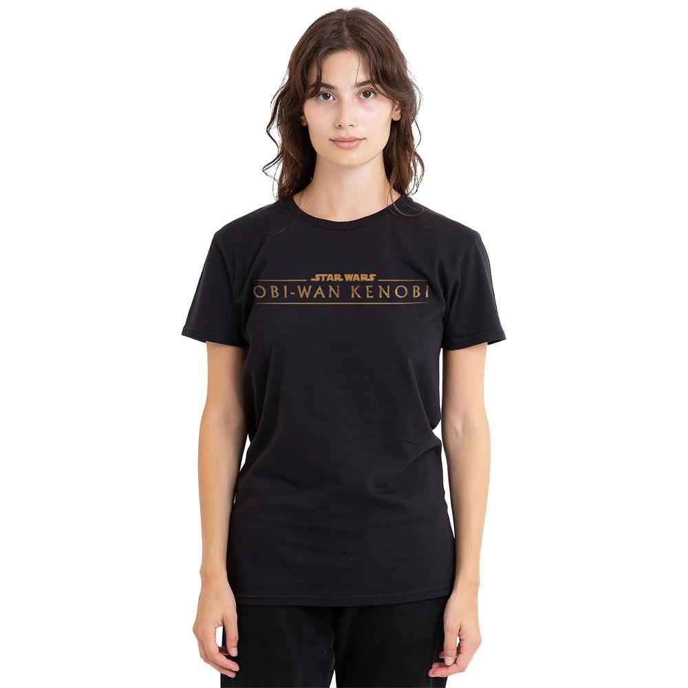 Star Wars Unisex Adult Obi Wan Kenobi Logo T-Shirt