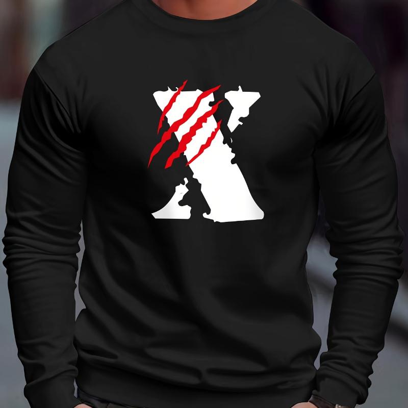 

Мужской свитшот с круглым вырезом свободного кроя, подходит для работы XXL чёрный