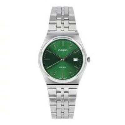 CASIO MTP-B145D-3A (Silver/Green)