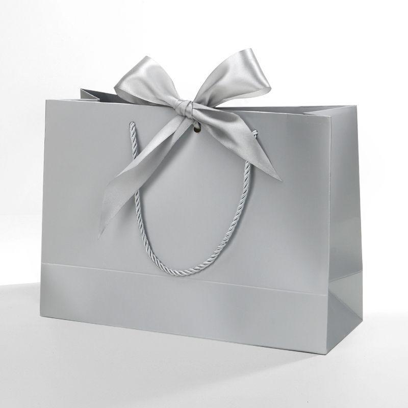Gift, Cosmetic & Shopping Paper Bags with Bow Handles