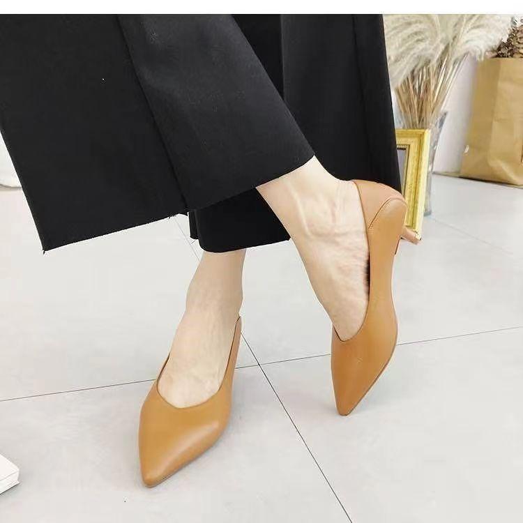 High Heels Women Summer Shoes for Women Pointed Toe Shallow Pumps Woman Office Outdoor Shoes Mary Jane Shoes Zapatos De Mujer