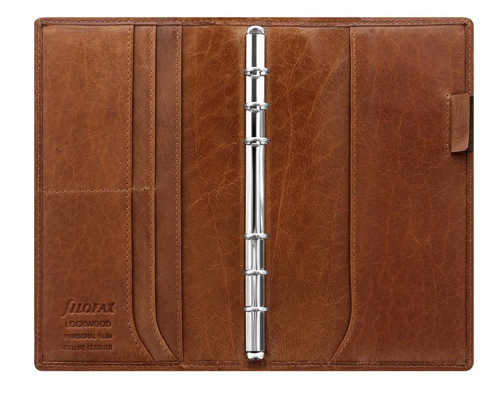 Filofax Lockwood Slim System Organizer Cognac 17-026052