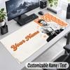 Elvis Presley Personalized Large Mouse Pad Custom Name Text Extended Desk Mat Gaming Mousepad
