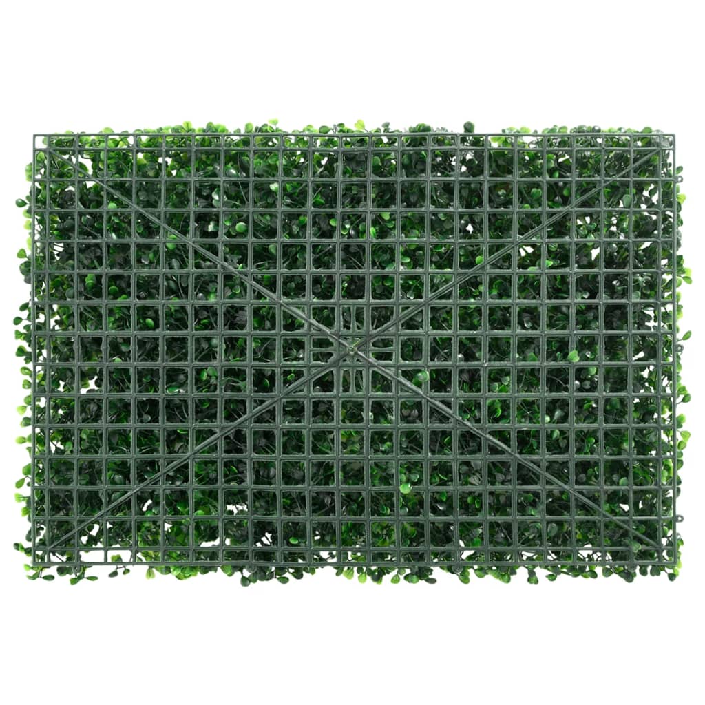 Vidaxl Maty Ze Sztucznymi Roślinami, 24 Szt, Zielone, 40X60 Cm