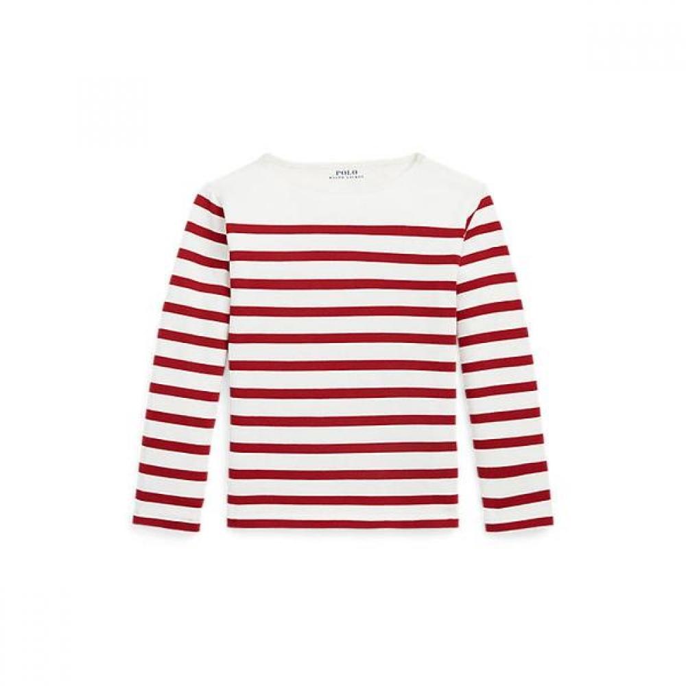 Polo Kids Girl Stripe Cotton Jersey Top 2 6y  Cwpoknir8020249600 4