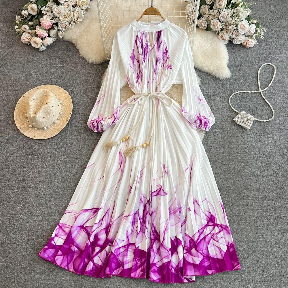 Women's Casual Knitted Suspender Long Skirt