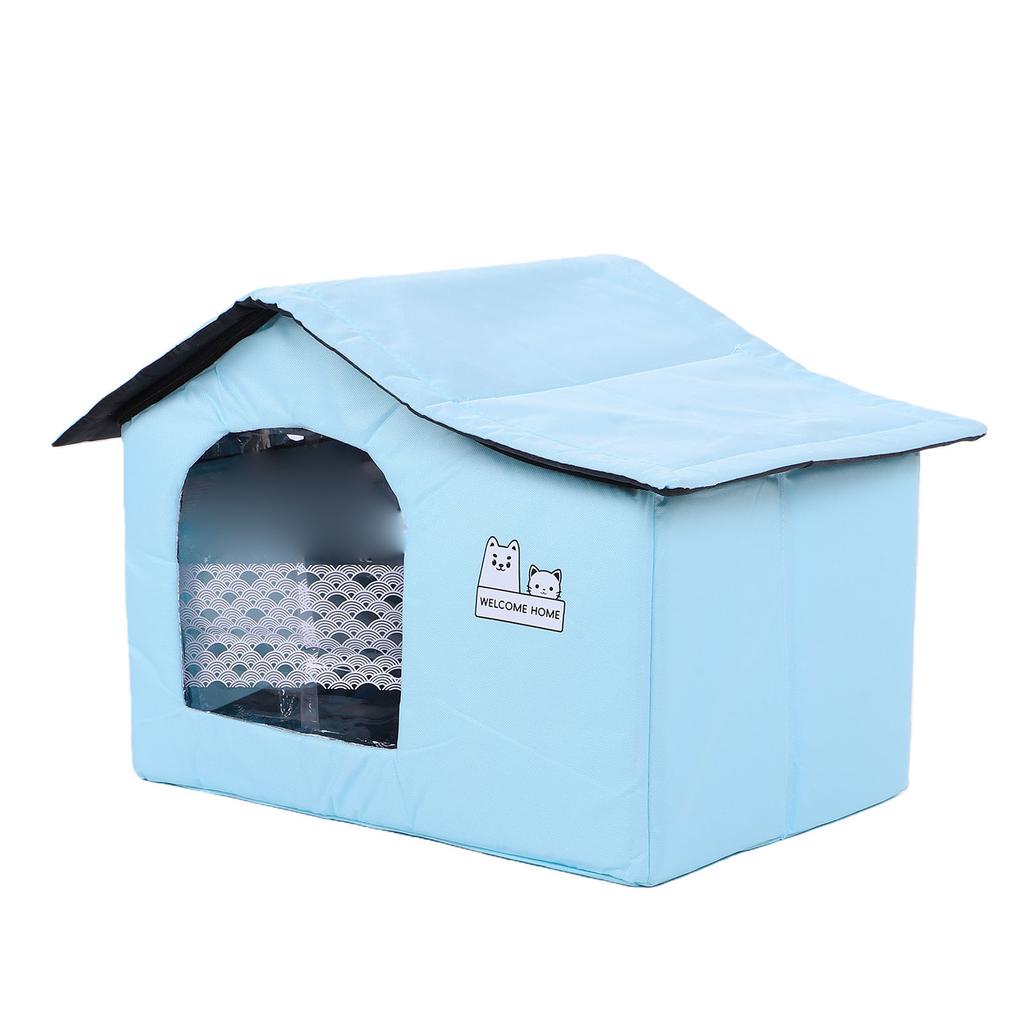 Casa per Gatti Climatizzata a 360 gradi Isolamento Freddo 3D Raffreddamento Casa per Animali Domestici per Gatti Cani Grandi Medi Piccoli