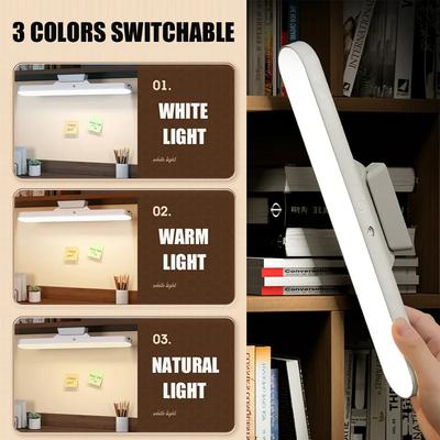 LED Magnetic Eye Protection Remote Reading Switch Desk Lamp Three-speed Stepless Dimming USB Rechargeable Student Learning Lamp
