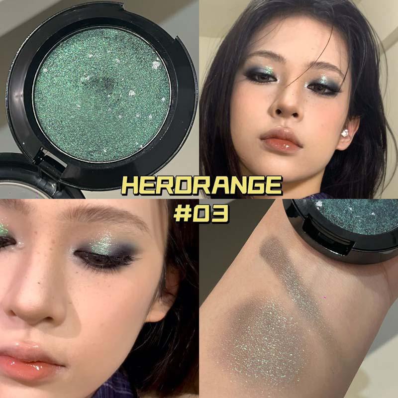 Colorful Multi-use Eyeshadow Palette with Shimmering Highlights, Face Contour, Under-eye Brightener, and 3D Dragon Eye Shadow