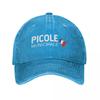 Picole Nationale National Baseball Caps Fashion Distressed Denim Snapback Hat Men Women Outdoor Summer Hats Cap