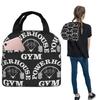 Powerhouse Gym Fitness Muskelaufbau Isoliert Lunchtasche für Damen Kinder Tragbar Essensboxen Thermische Lunchbox Tragetasche