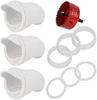 Poultry Pro Gravity Feeder: Chicken & Duck Feeding Bucket