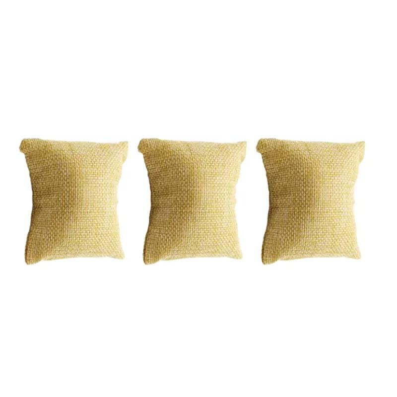 1/3pcs Watch Pillow Velvet Bracelet Bangle Cushions Display Small Black Pillows for Jewelry Gift Display Show Organizer