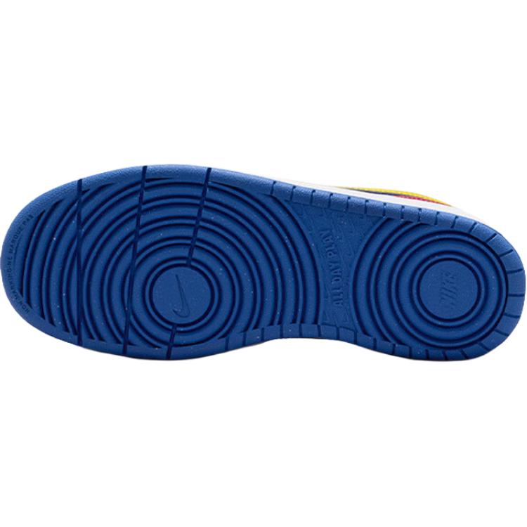 Nike Court Borough Low Recraft GS Sweet Beet Comet Blue Citron Kids Sneakers Multi-Color Soft-Pearl Bright-Citron IM2181-633