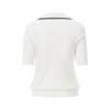 GIOVANNI VALENTINO Women's Slim Fit Short-Sleeve Top